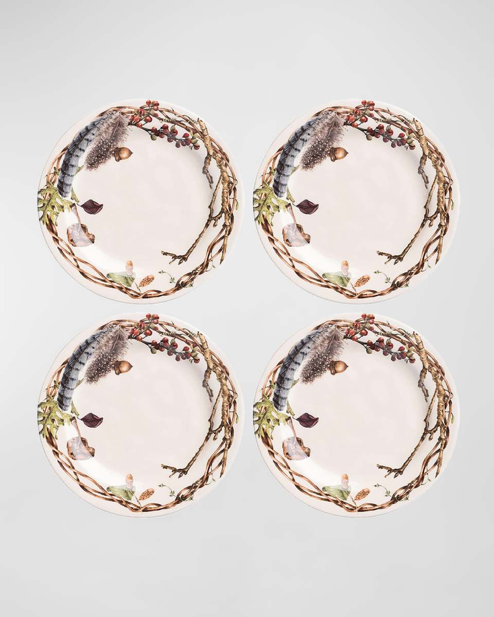 Forest Walk Party Plates, Set of 4